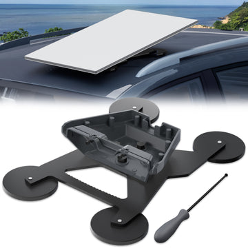 Starlink Gen 3 Mount Mobility, Magnetic with 440lbs Heavy Duty Magnet Suction Bases, Lockable Starlink Standard Magnetic Mount Kits, Starlink Bracket mounts for Car, Roof, RV, Truck, Aluminum Alloy