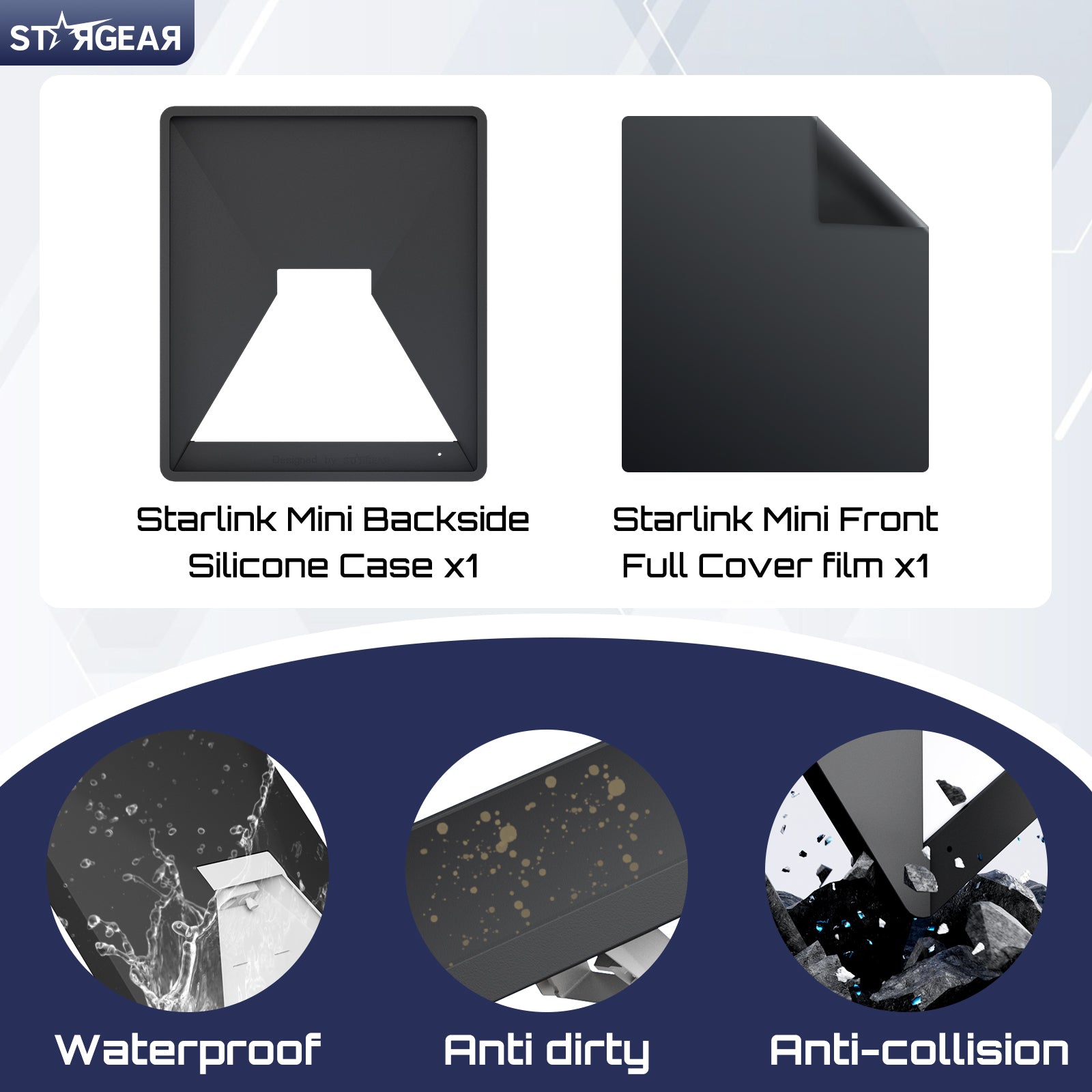 Starlink Mini Silikon Case - Wasserdichte Schutzhülle Für Starlink Mini