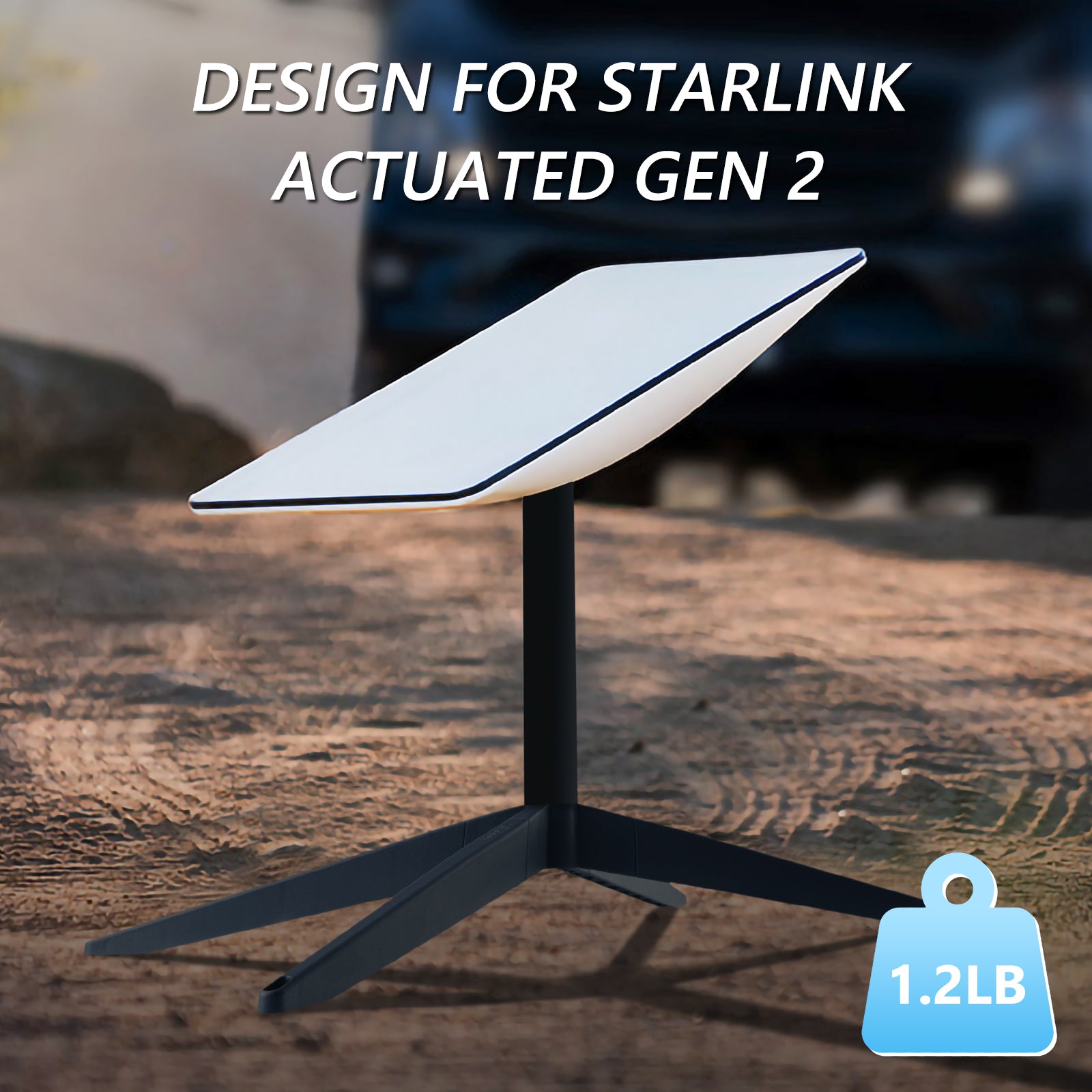 Starlink Stand for Starlink Gen 2 Dish, Portable Lightweight Base Star