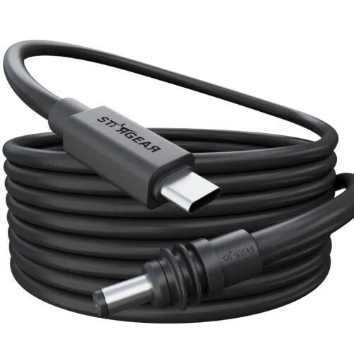 Starlink Mini Cable , 18AWG 140W Starlink USB C to DC Power Cable Cord, Waterproof Barrel Jack, Mini Accessories Work with 65W+ PD Source, Compatible with 28V PPS 20V PD Protocols