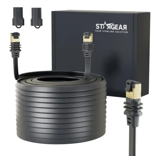 1 32.8FT Window Cable for Starlink Mini and Gen 3