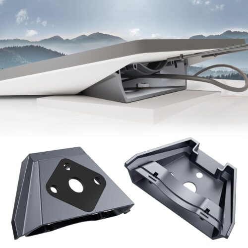 1 Starlink Mini Mount Mobility, Anti-Theft Car Starlink Mounting Kit Starlink Mini Accessories Starlink Roof Mount Internet Satellite Kit RV Trailer Yacht (Grey)