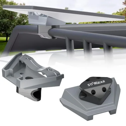 Bocguy Starlink Antennehouder – U-vormige Beugel – Roestvrij Staal – Verstelbaar Voor Buizen 30–50 Mm – Voor Camper, Jacht, Balkon