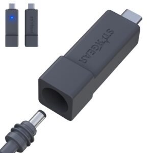 Version 1.0.0 Starlink Mini Cable Adapter, USB C to DC Adapter Power Cable Adapter for Starlink Mini, USB C Male to DC Female for Power Cord Work with 20V/65W, 20V/100W, 28V/140W PD Power Source