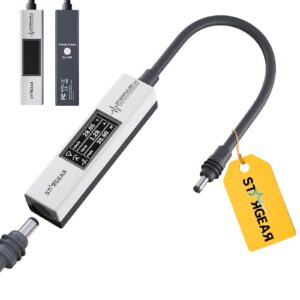 Starlink Power Monitor for Mini & Gen 3, Real-Time Power Meter Tester with OLED Display, On/Off Switch, 0-57V Input/OverCurrent Protection for Starlink Mini Accessories & Car Adapter