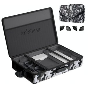 Starlink Gen 3 Standard Case, Starlink Standard Protective Carrying Case Storage with Satellite Dishe Gen 3 Accessories, Waterproof Shockproof Hard EVA Organizer Travel Bag for Camping RV,Outdoor Use