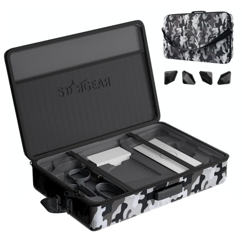 Starlink Gen 3 Standard Case, Starlink Standard Protective Carrying Case Storage with Satellite Dishe Gen 3 Accessories, Waterproof Shockproof Hard EVA Organizer Travel Bag for Camping RV,Outdoor Use