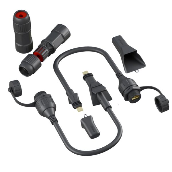 1 Starlink Mini Case, Mini Protective Cover Liquid Silicone Case for Starlink Satellite Dish, Accessories for Starlink Portable Full Cover Shell with Black Sticker