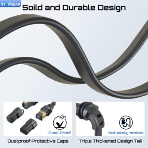 Starlink Gen 3/Mini Cable, Starlink Flat Hidden Power Ethenet Cable, Starlink Accessories Extreme Slim Power Cord Shielded for Window Door