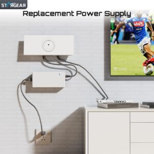 Starlink Gen 3 Charger, 195W AC Power Adapter for Starlink Standard Replacement Starlink Accessories Starlink Power Supply Cable, 57V 3.42A Power Supply with AC Cord