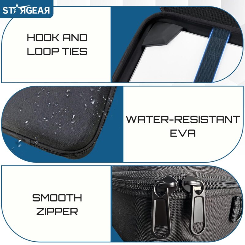 Starlink Gen 3 Standard Case, Starlink Standard Protective Carrying Case Storage with Satellite Dishe Gen 3 Accessories, Waterproof Shockproof Hard EVA Organizer Travel Bag for Camping RV,Outdoor Use