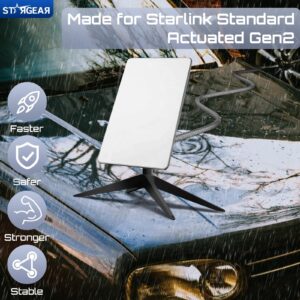 Starlink Gen 2 Cable 75FT, Heavy Duty Starlink Ethenet Cable Power Cable Replacement Extension Cord Stainless Steel Sleeve Starlink Accessories