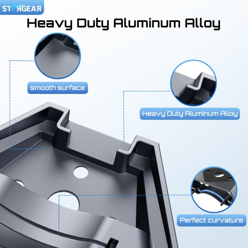 Starlink Mini Mount Mobility, Anti-Theft Car Starlink Mounting Kit Starlink Mini Accessories Starlink Roof Mount Internet Satellite Kit RV Trailer Yacht (Grey)