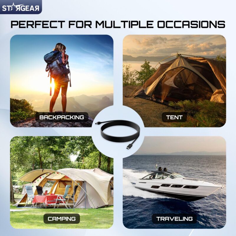 Starlink Mini Cable , 18AWG 140W Starlink USB C to DC Power Cable Cord, Waterproof Barrel Jack, Mini Accessories Work with 65W+ PD Source, Compatible with 28V PPS 20V PD Protocols