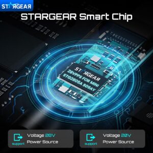 6 Starlink Mini Cable USB C Power Adapter, DC Male to Type-C Female Adapter Cable with Waterproof Coupler, Starlink Accessories Work with 28V/20V PD Source