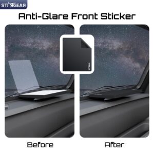 6 Starlink Mini Case, Mini Protective Cover Liquid Silicone Case for Starlink Satellite Dish, Accessories for Starlink Portable Full Cover Shell with Black Sticker