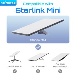 Starlink Mini Cable XT60 to DC Power Cable 5FT, 16AWG XT-60 Male Connector to DC Male Power Cord for FPV Battery Starlink Mini Accessories