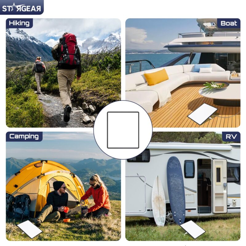 7 Starlink Mini Case, Mini Protective Cover Liquid Silicone Case for Starlink Satellite Dish, Accessories for Starlink Portable Full Cover Shell with Black Sticker