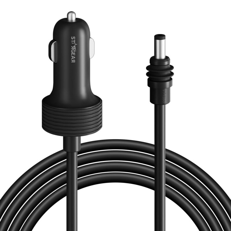 Starlink Mini Cable 12V Power Cable , Starlink Mini Accessories 16AWG Cigarette Lighter to DC Cord, 12V-48V Car Charger Car Adapter