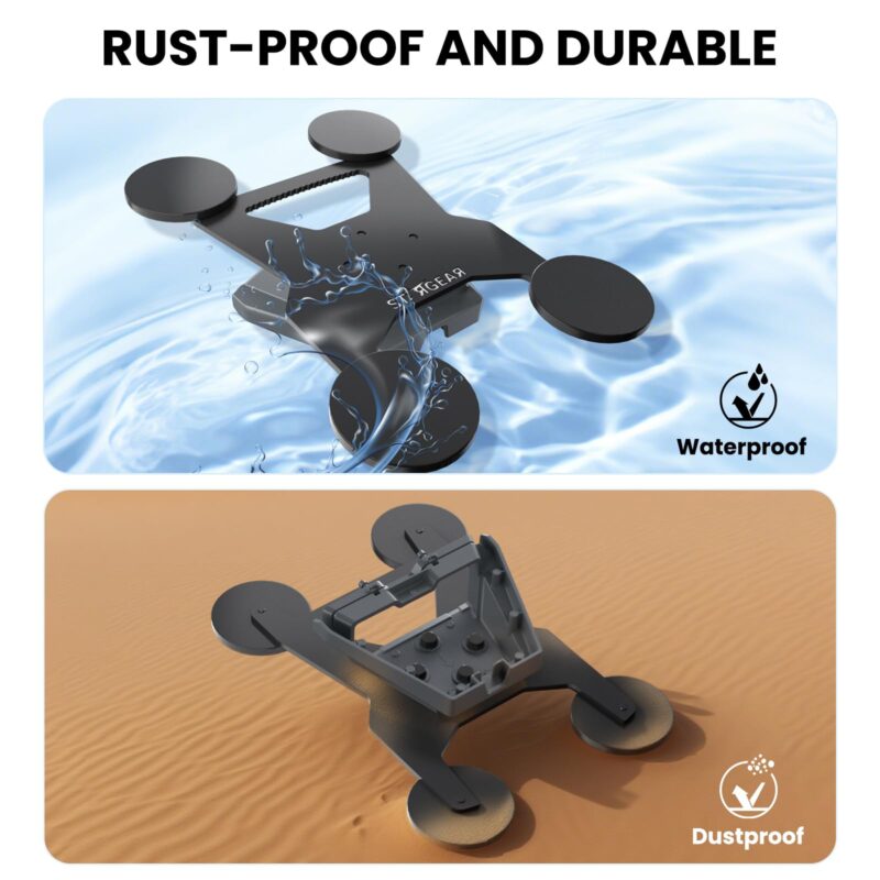 Starlink Gen 3 Mount Mobility, Magnetic with 440lbs Heavy Duty Magnet Suction Bases, Lockable Standard Magnetic Mount Kits, Starlink Bracket Mounts for Satellite Dish, Car, RV, Truck, Aluminum Alloy