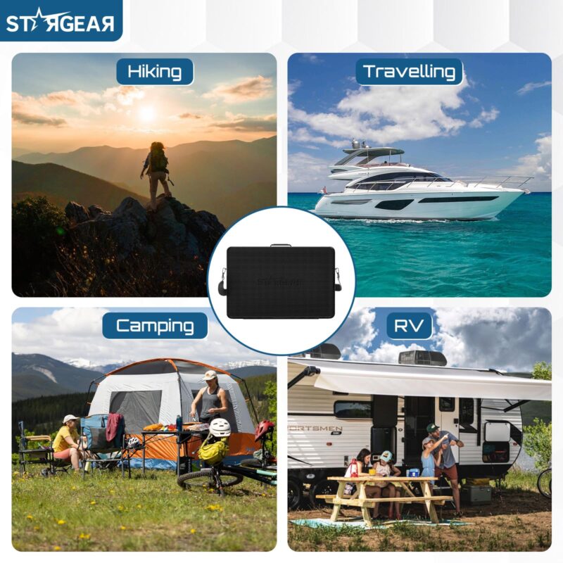 Starlink Gen 3 Standard Case, Starlink Standard Protective Carrying Case Storage with Satellite Dishe Gen 3 Accessories, Waterproof Shockproof Hard EVA Organizer Travel Bag for Camping RV,Outdoor Use