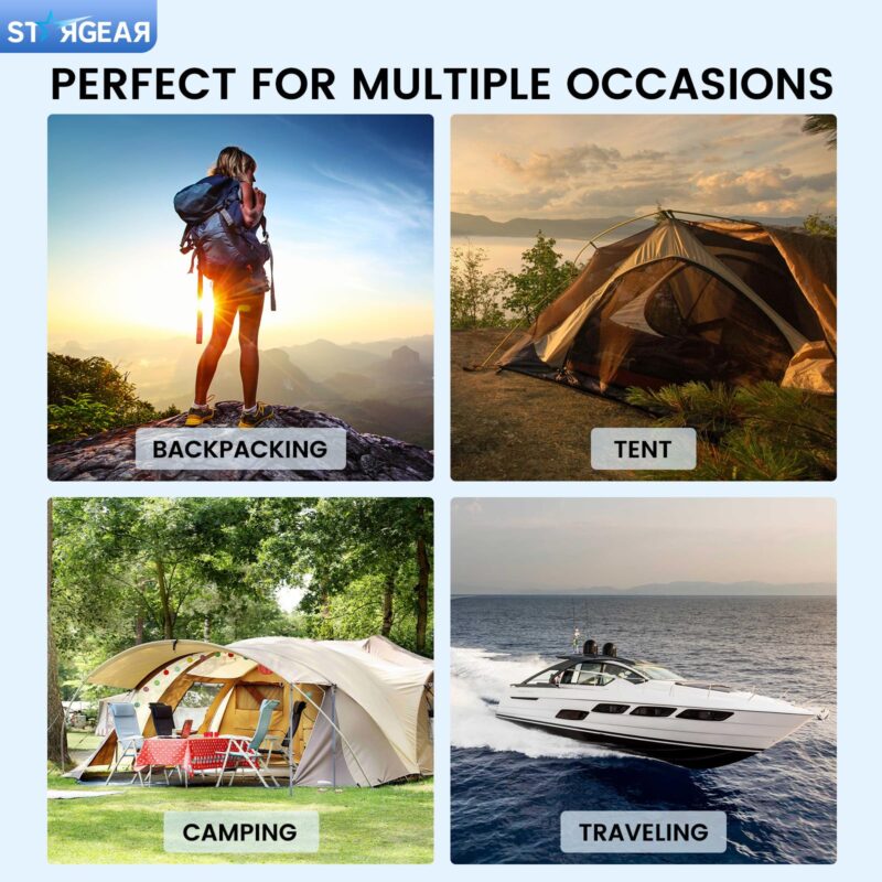 Starlink Mini Cable 6.5FT, Braided Wear-Resistant 20AWG Replacement Starlink Mini DC Power Cable Starlink Mini Accessories, Starlink Power Cord Outdoor (2M)