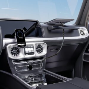 Starlink Mini Cable 12V Power Cable , Braided Wear Resistant Starlink Mini Accessories Cigarette Lighter to DC Cord, 12V to 48V Car Charger Car Adapter