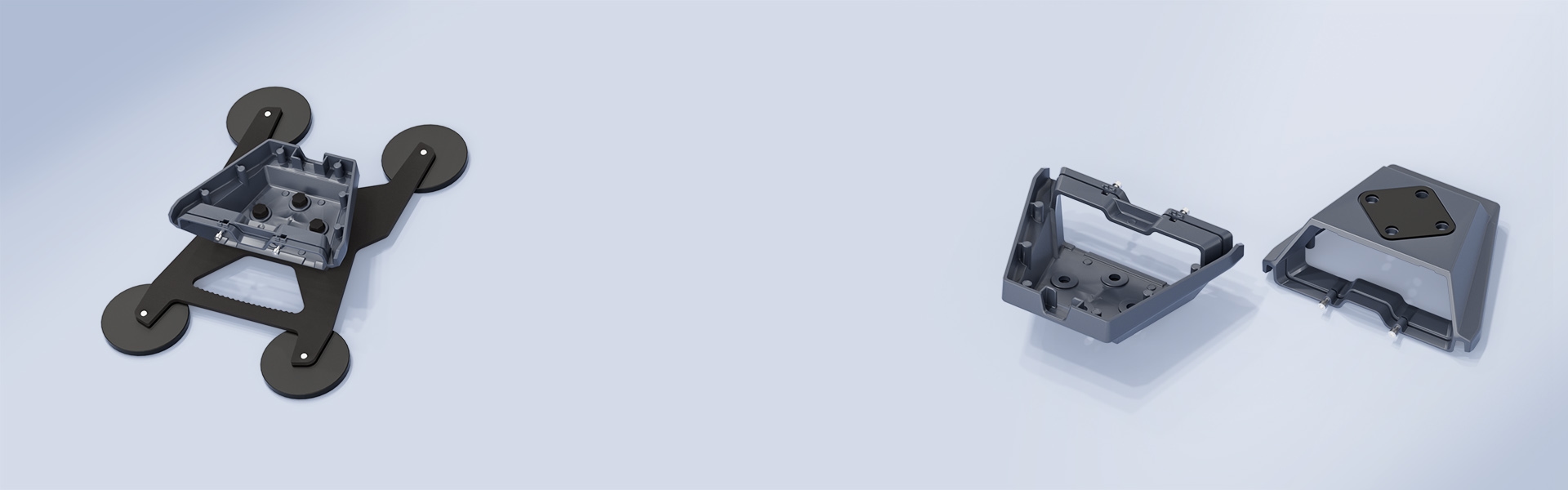 4PCS Starlink Mini/Gen 3 Magnetic Mount Plates, Adhesive Metal Plate Magnetic Pads for Satellite Dish Magnetic Car Mount, Starlink Mounting Accessory for Car Truck SUV Aluminum/Glass Cab Roof