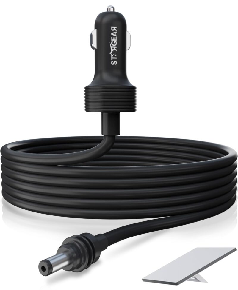 Starlink Mini 12V-48V Car Cable, 3M/5M 16AWG Power Cord