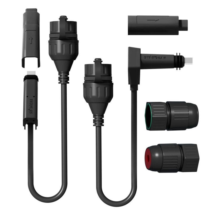 Starlink Cable SPX to RJ45 Adapters, Starlink Ethernet Adapter for Star Link Gen 2 Dishy & Router with Waterproof Kits (Pair)