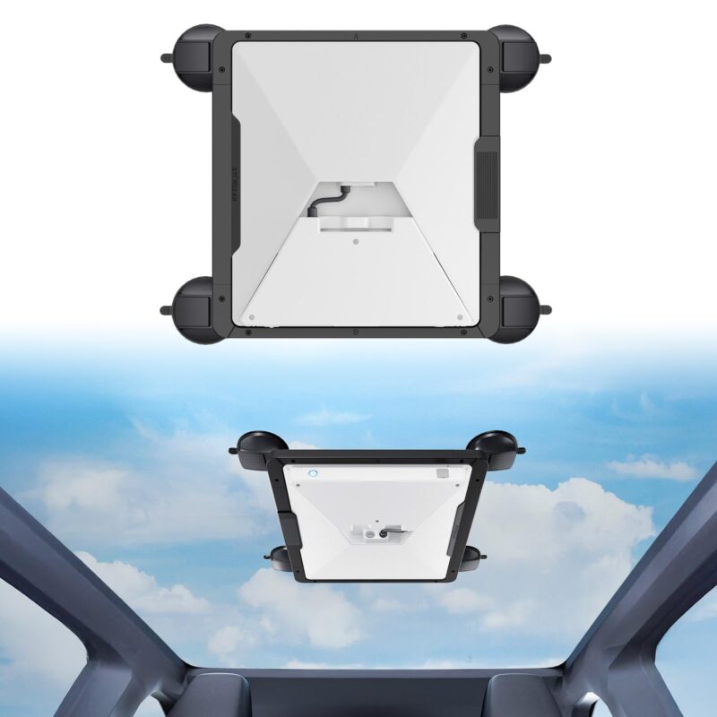 Starlink Mini Suction Cup Mount, Starlink Mini Mount with Quick-Release Design and Strong Grip, Secure Satellite Dish Mounting Kit Accessories for Cars, RV, Boats, Sunroof, Windows, Glass