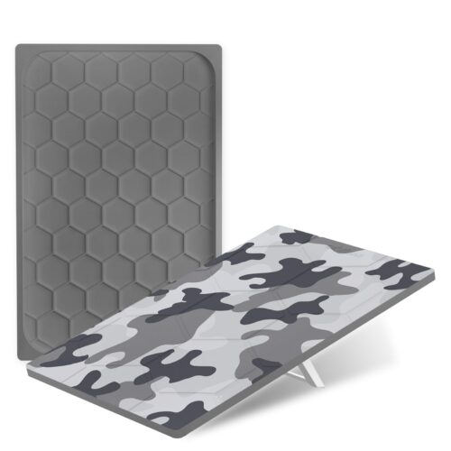 Protective Cover Case for Starlink Gen 3, SL Standard Gen 3 Case for Satellite Dish, Silicone Hail Protector Cover for Starlink Standard, Waterproof,Impact Resistant to Rocks/Sand/Hail, Camo