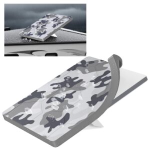 Starlink Mini Protective Cover Case, Hailproof Liquid Silicone Protective Case for Starlink Mini Dish, Starlink Minis Accessories Waterproof Shockproof Portable (Camo)