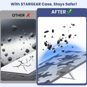 6 Protective Cover Case for Starlink Gen 3, SL Standard Gen 3 Case for Satellite Dish, Silicone Hail Protector Cover for Starlink Standard, Waterproof,Impact Resistant to Rocks/Sand/Hail, Camo