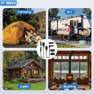 Starlink Cable SPX to RJ45 Adapters, Starlink Ethernet Adapter for Star Link Gen 2 Dishy & Router with Waterproof Kits (Pair)