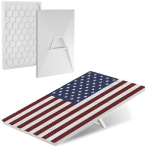 8 Starlink Gen 3 Protective Cover Case, Starlink Standard Gen 3 Case for Satellite Dish, Silicone Hail Protector Cover for Starlink Standard, Waterproof,Impact Resistant to Rocks/Sand/Hail, Flag