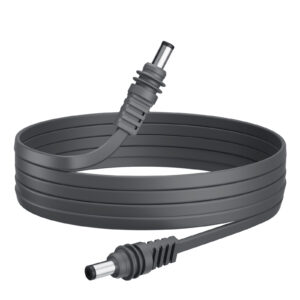 主图2-3M Starlink Mini Cable , 20AWG Starlink Mini Flat Hidden DC Power Cable, Ultra Slim Waterproof Power Cord for Easy Door & Window Closing, Starlink Mini Accessories for RV Camping Travel