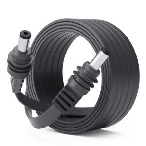 主图3-3M Starlink Mini Cable , 20AWG Starlink Mini Flat Hidden DC Power Cable, Ultra Slim Waterproof Power Cord for Easy Door & Window Closing, Starlink Mini Accessories for RV Camping Travel