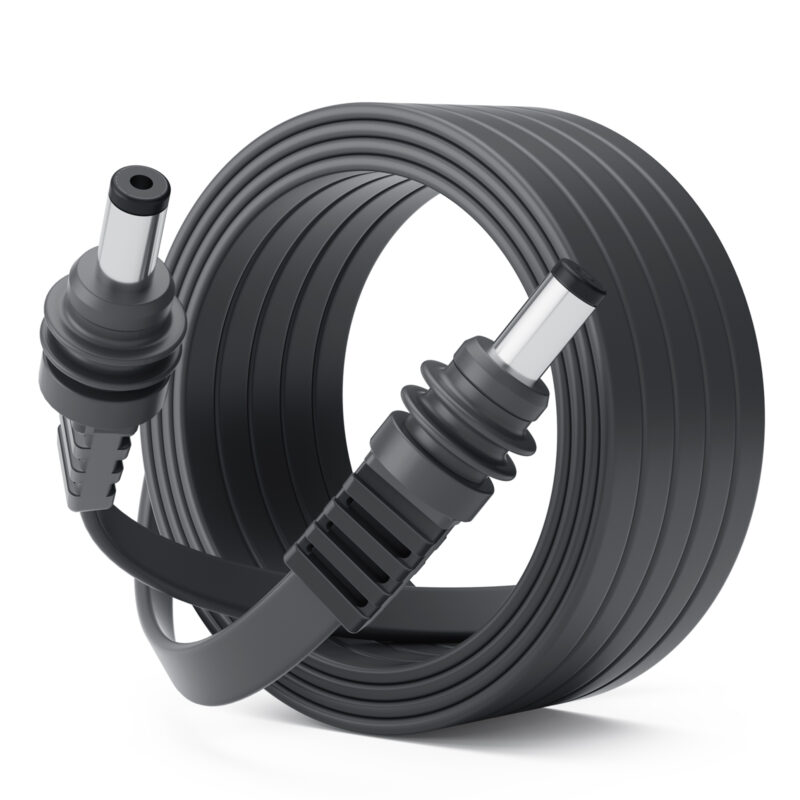主图3-3M Starlink Mini Cable , 20AWG Starlink Mini Flat Hidden DC Power Cable, Ultra Slim Waterproof Power Cord for Easy Door & Window Closing, Starlink Mini Accessories for RV Camping Travel