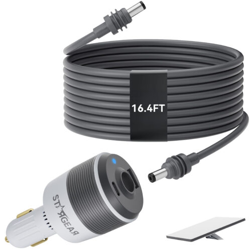 主图1 STARGEAR for Starlink Mini 3-in-1 Car Adapter with 16.4FT DC Power Cable