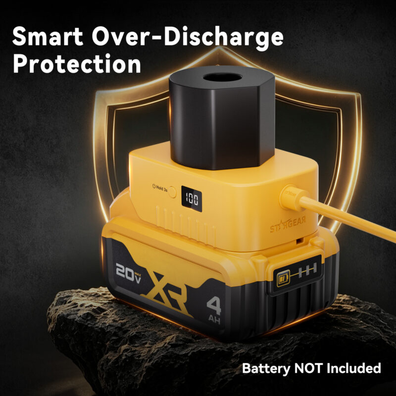 副图3 Starlink Mini Battery Adapter Compatible with De.Walt 20V Battery