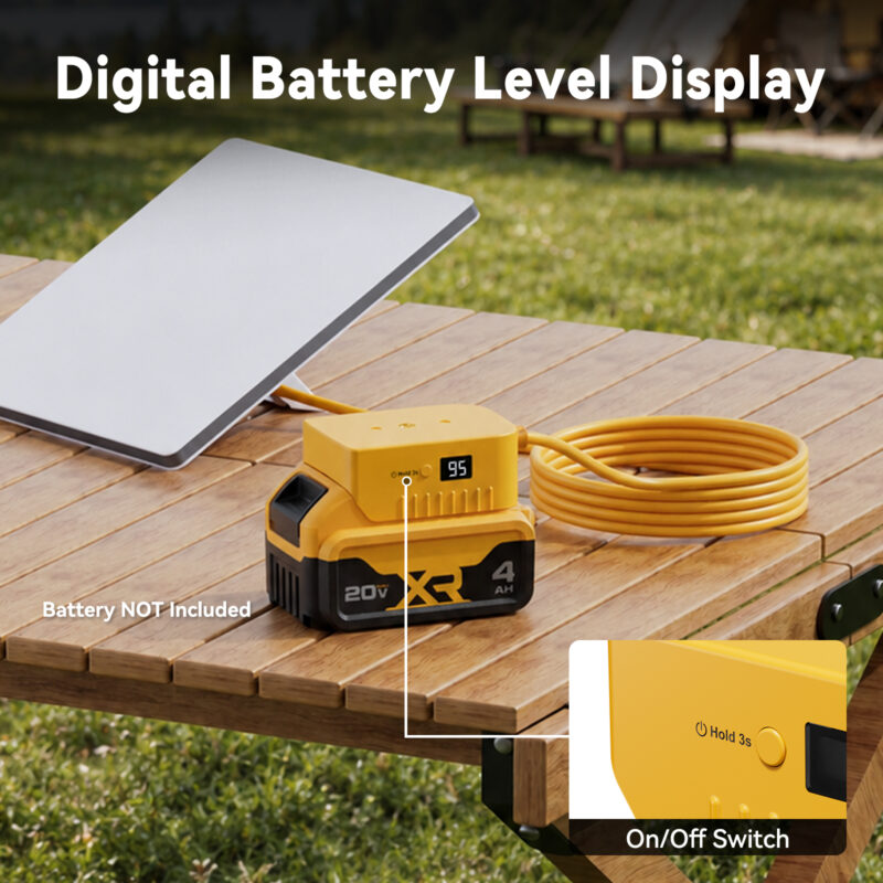 副图4 Starlink Mini Battery Adapter Compatible with De.Walt 20V Battery