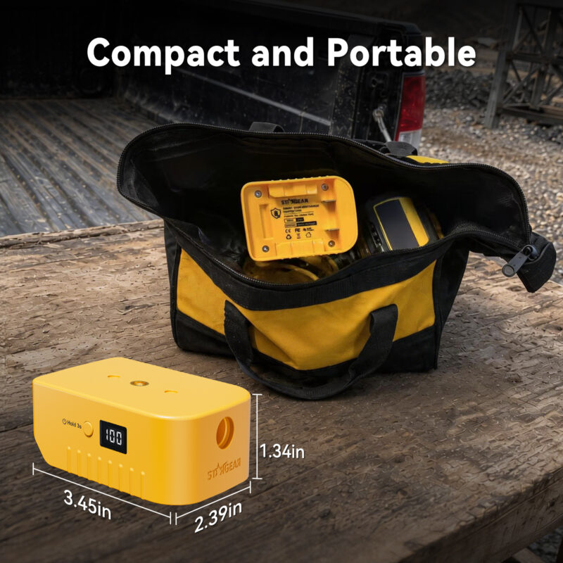 副图5 Starlink Mini Battery Adapter Compatible with De.Walt 20V Battery