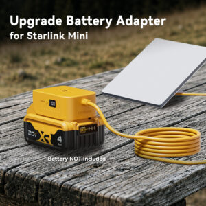 副图6 Starlink Mini Battery Adapter Compatible with De.Walt 20V Battery